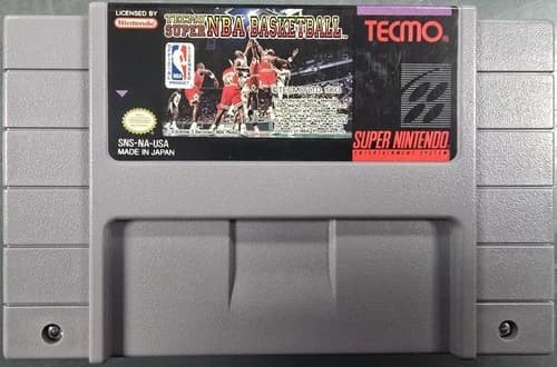 Tecmo Super NBA Basketball (Super Nintendo Entertainment System, 1993)