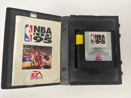 NBA Live 95 (Sega Genesis, 1994) CIB