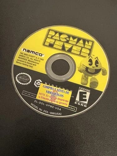 Pac-Man Fever Nintendo Gamecube *DISC ONLY*