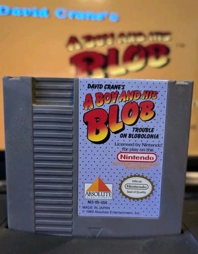 A Boy and His Blob: Trouble On Blobolonia Nintendo NES - Loose - Tested