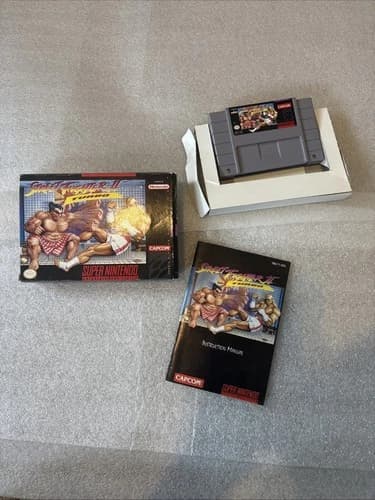 Street Fighter II: Turbo (Nintendo SNES 1993) - CIB