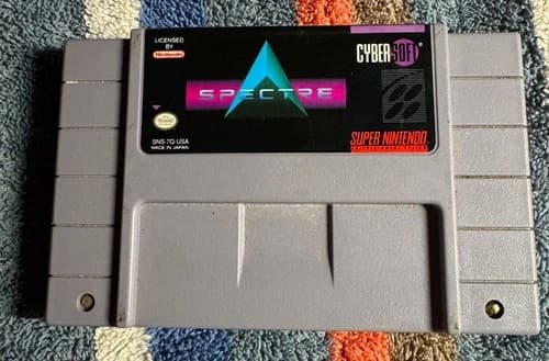 Spectre (Super Nintendo Entertainment System 1994) Cart Only, tested on SNES