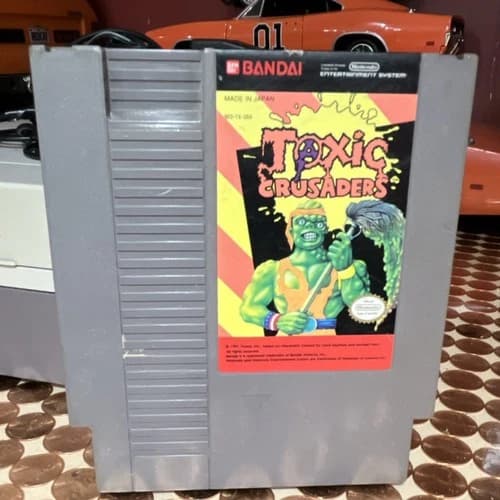 Bandai Toxic Crusaders Nintendo NES Game Cartridge NTSC-U/C US/Canada
