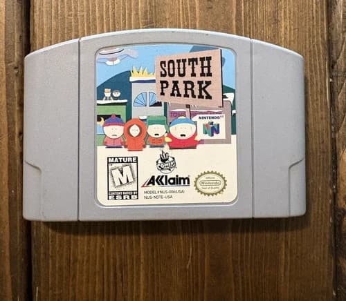 Nintendo 64 South Park 1998 N64 Cartridge Tested Working