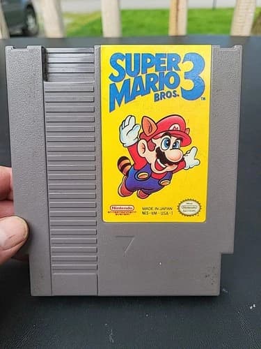 NES Super Mario 3 Game-Cartridge only Tested