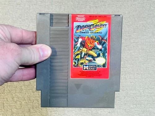 Dash Galaxy in the Alien Asylum - NES Cartridge - Authentic Tested Nintendo Game