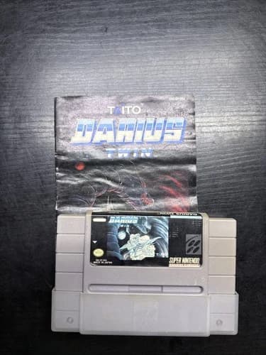 Super Nintendo SNES Game - Darius Twin - Free Shipping