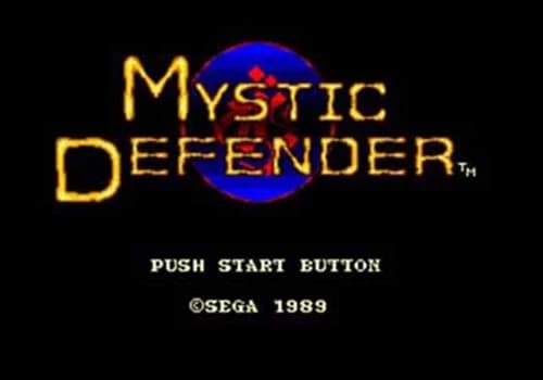 Mystic Defender - Sega Genesis Game Only