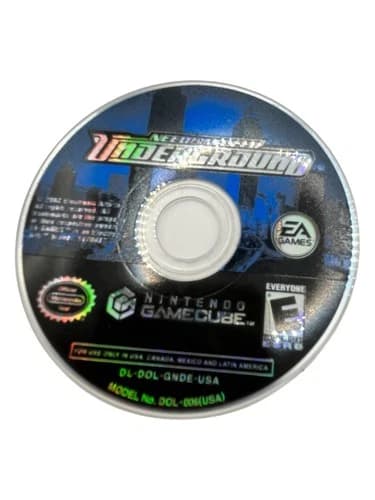 Nintendo Gamecube Need for Speed: Underground Disc Only Tested