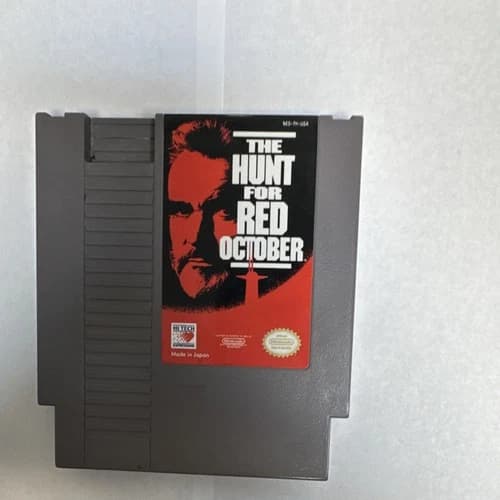 The Hunt for Red October Nintendo NES Hi Tech Expressions NTSC-U/C
