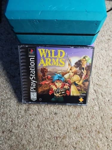 Wild Arms (Sony PlayStation 1, 1997) Complete PS1