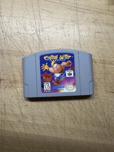 Charlie Blasts Territory Nintendo 64 N64 Game | 1999 Tested | Authentic
