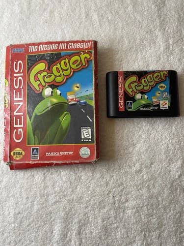 Frogger (Sega Genesis, 1998) Authentic - Tested - Free Shipping - Good-