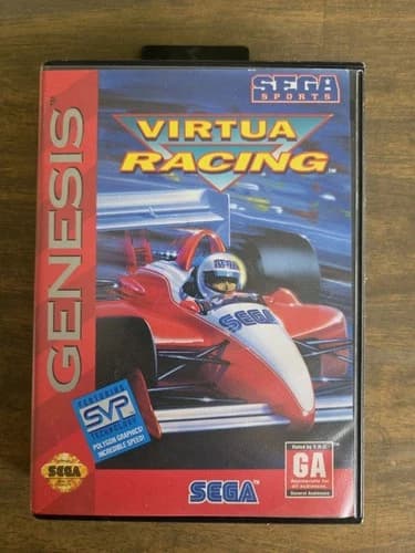 Virtua Racing 1994 Sega Genesis Original Complete CIB