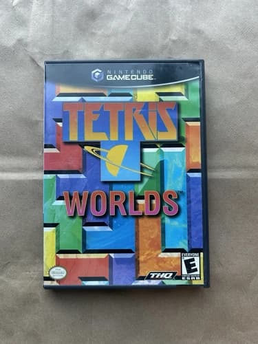 Tetris Worlds (Nintendo GameCube, 2002) COMPLETE CIB