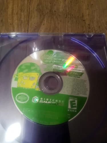 SpongeBob: The Battle For Bikini Bottom (Nintendo GameCube) Disc Only Tested