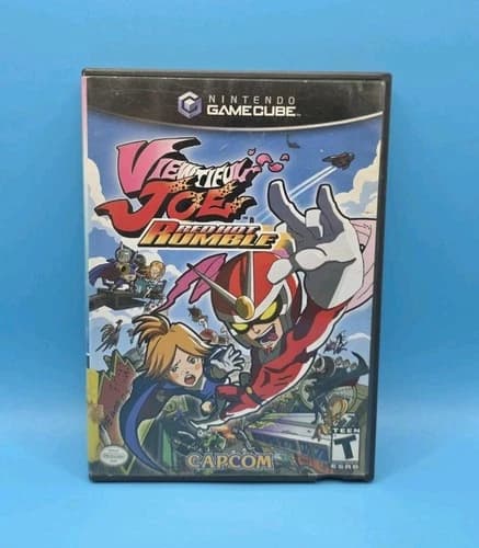 Viewtiful Joe: Red Hot Rumble (Nintendo GameCube) Tested Working