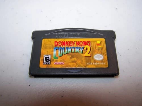 Donkey Kong Country 2 Nintendo Game Boy Advance SP Game