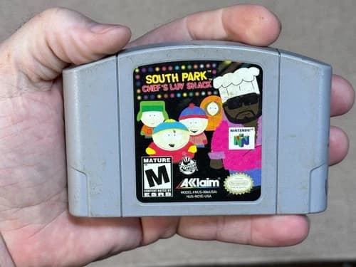South Park Chef's Luv Shack (Nintendo 64, N64) Game - Authentic - Tested