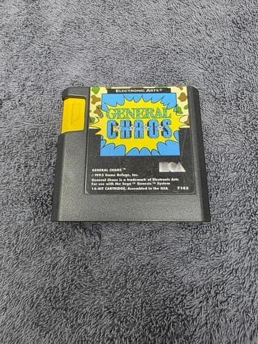 General Chaos (Sega Genesis, 1993) Cart Only Tested