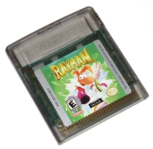 Rayman (Nintendo Gameboy Color) Excellent - Authentic Retro GBC Game - Tested!