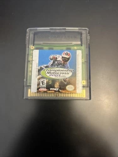 Nintendo Game Boy Color Championship Motocross 2001 Ft Ricky Carmichael Tested