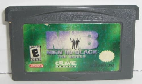 MEN IN BLACK THE SERIES MIB GAME BOY ADVANCE NINTENDO GBA CARTRIDGE ONLY