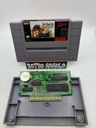 Radical Psycho Machine Racing - Super Nintendo Snes - Game Cartridge Only --