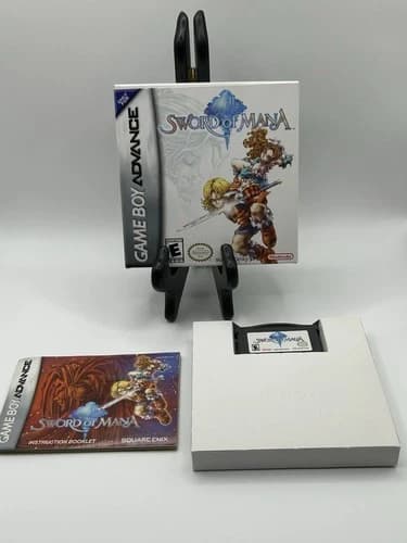Sword of Mana For Nintendo Gameboy Advance GBA W/Manual Box Game Tray Nice