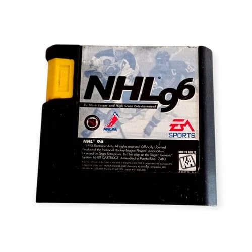 NHL 96 (Sega Genesis, 1995) Cartridge Only! Tested & Working!
