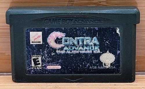 GBA Contra Advance The Alien Wars EX for Nintendo Gameboy Advanced Authentic