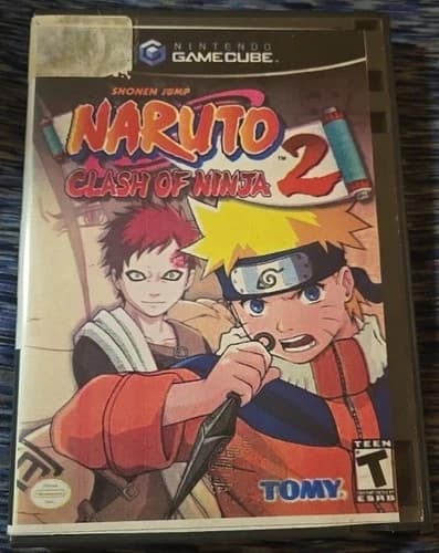 Naruto: Clash of Ninja 2 (Nintendo GameCube, 2006) FAST FREE SHIPPING !!!