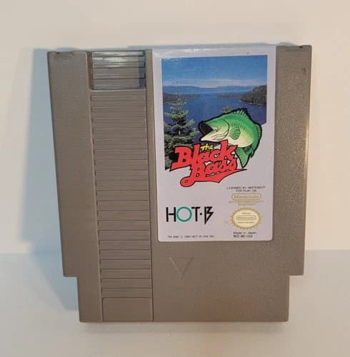 The Black Bass (Nintendo NES) AUTHENTIC Cartridge Only TESTED!