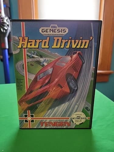 Hard Drivin' (Sega Genesis, 1991)