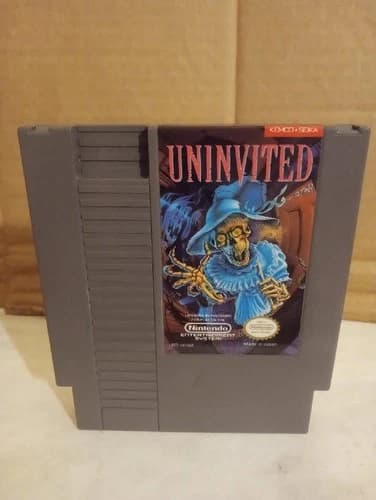 Nintendo NES UNINVITED Tested Working