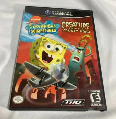 SpongeBob SquarePants Creature from the Krusty Krab Nintendo GameCube