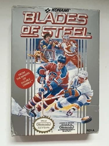 Blades of Steel (Nintendo Entertainment System) - CIB - Authentic & Tested
