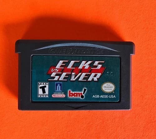 Ecks VS Sever Game Boy Advance GBA Cart Only Original Shell Tested Bam Versus