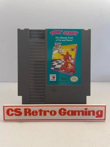 Tom and Jerry (Nintendo NES) Authentic Cleaned Tested Working
