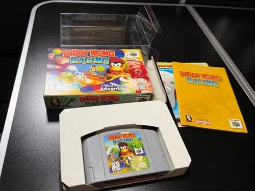 Diddy Kong Racing CIB - Nintendo 64 N64 Complete W/ Box, Manual