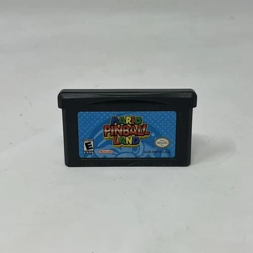 Mario Pinball Land (Nintendo Game Boy Advance, 2004) GBA