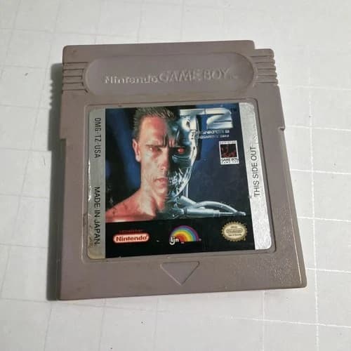Terminator 2 Judgement Day (1991, Nintendo Game Boy Game) - Tested and Working
