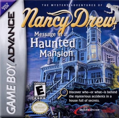 Nancy Drew: Message in a Haunted Mansion - Game Boy Advance GBA Game