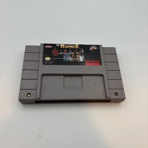 WWF Royal Rumble (Super Nintendo Entertainment System, 1993) SNES. Working