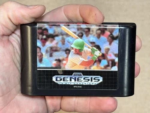 Sports Talk Baseball - Authentic (Sega Genesis) Game Cartridge - Tested