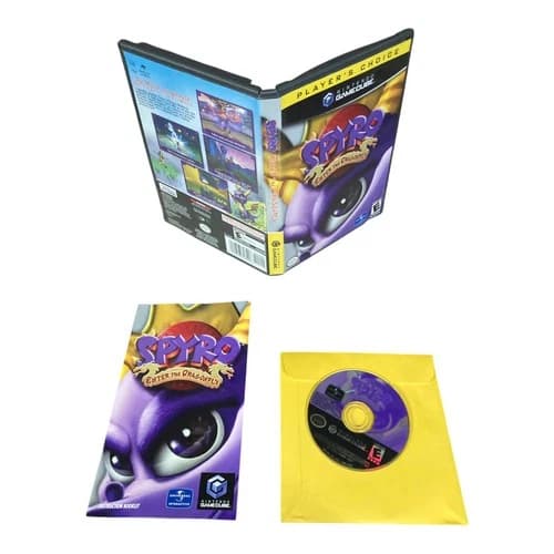 Nintendo GameCube NGC CIB COMPLETE TESTED Spyro: Enter the Dragonfly PC