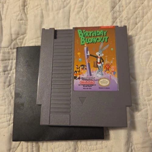 Bugs Bunny Birthday Blowout Nintendo NES Game Cartridge Only Tested Working