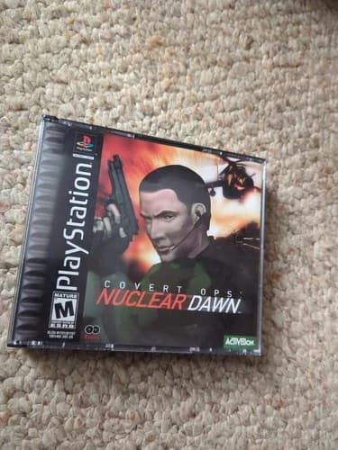 Playstation 1 PS1 Covert Ops Nuclear Dawn (2001) CIB Complete w/ Registration
