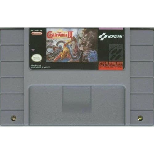 SUPER CASTLEVANIA IV 4 - Super Nintendo SNES - Game Only