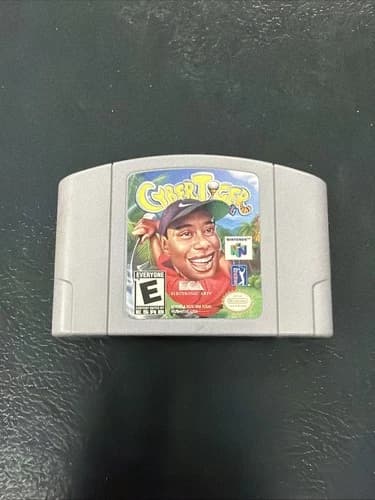 CyberTiger - N64, Nintendo 64 CARTRIDGE ONLY TESTED AND WORKING AUTHENTIC